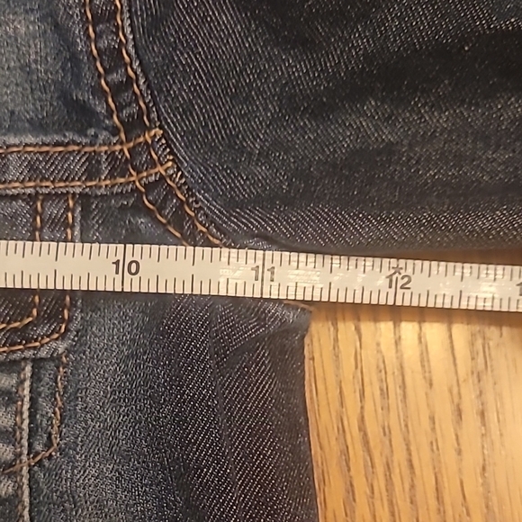 Place Dark Blue Denim Jacket Jean Jacket Girls 12-18 Months LOT H - Picture 7 of 8